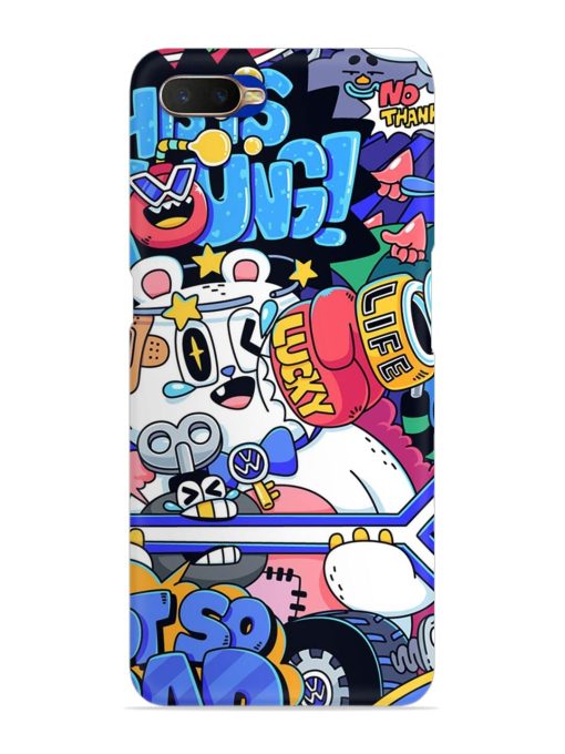 Universal Doodle Snap Case for Oppo K1