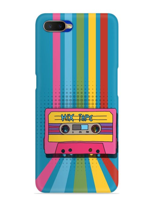 Mix Tape Vactor Snap Case for Oppo K1 Zapvi