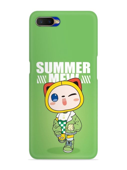 Summer Mew Snap Case for Oppo K1 Zapvi