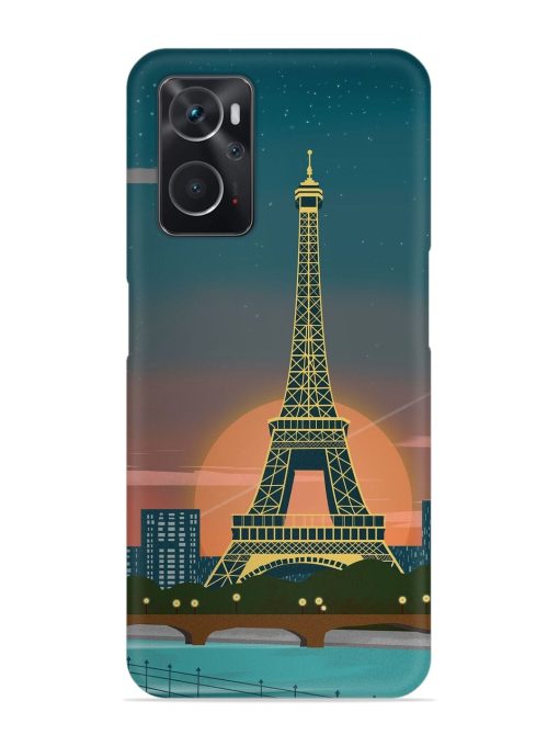 Scenery Architecture France Paris Snap Case for Oppo K10 (4G) Zapvi