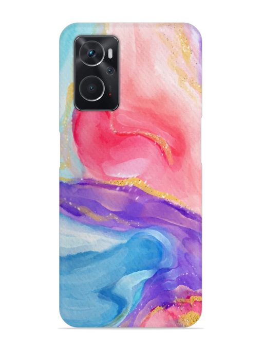 Watercolor Gradient Snap Case for Oppo K10 (4G) Zapvi