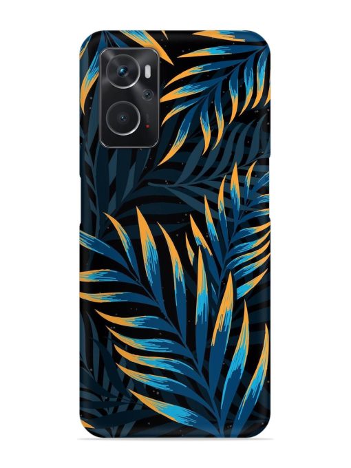 Abstract Leaf Art Snap Case for Oppo K10 (4G) Zapvi