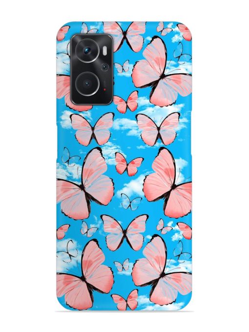 Seamless Pattern Tropical Snap Case for Oppo K10 (4G) Zapvi