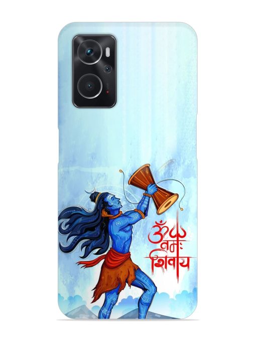 Illustration Lord Shiva Snap Case for Oppo K10 (4G) Zapvi