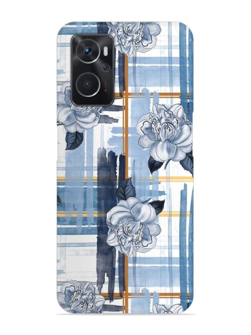 Watercolor Pattern Rose Snap Case for Oppo K10 (4G) Zapvi