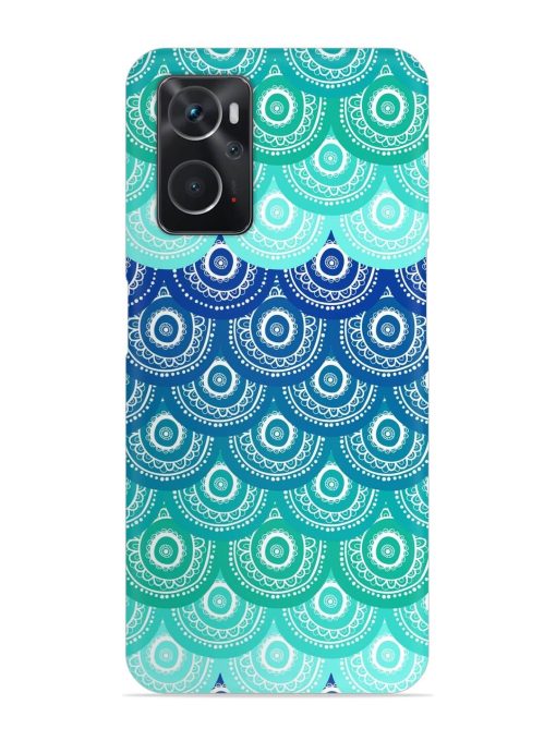 Ethnic Seamless Pattern Snap Case for Oppo K10 (4G) Zapvi