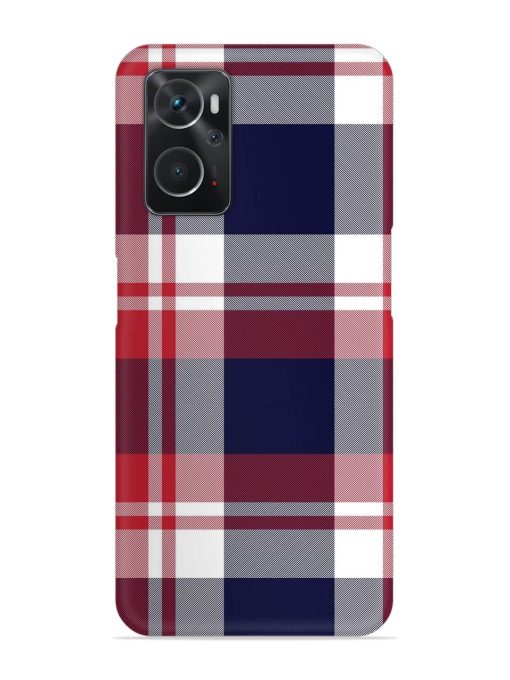 Classic Plaid Tartan Snap Case for Oppo K10 (4G) Zapvi