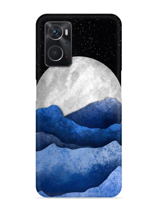 Full Moon Mountain Vector Snap Case for Oppo K10 (4G) Zapvi