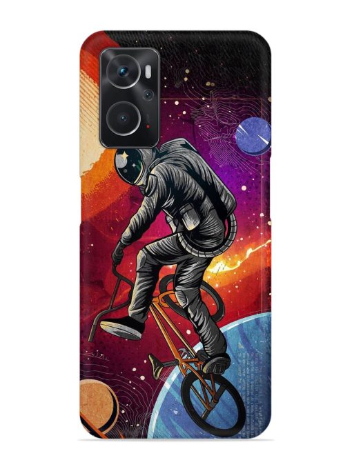 Super Eclipse Bmx Bike Snap Case for Oppo K10 (4G) Zapvi