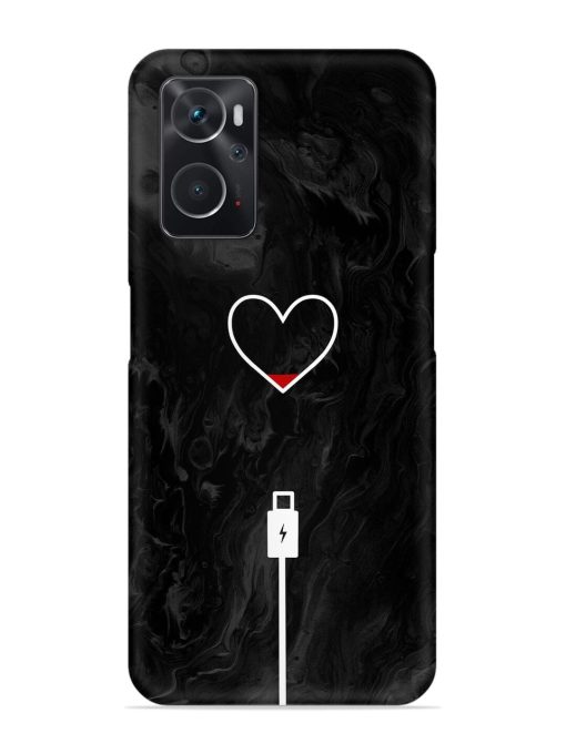 Heart Charging Vector Snap Case for Oppo K10 (4G) Zapvi