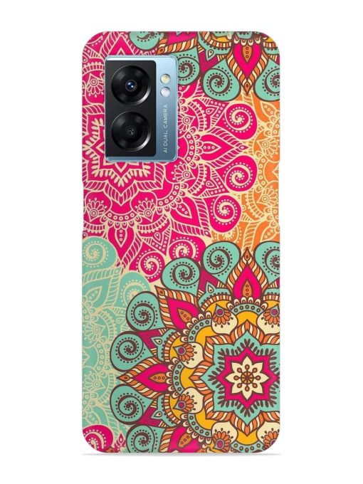 Mandala Seamless Snap Case for Oppo K10 (5G) Zapvi