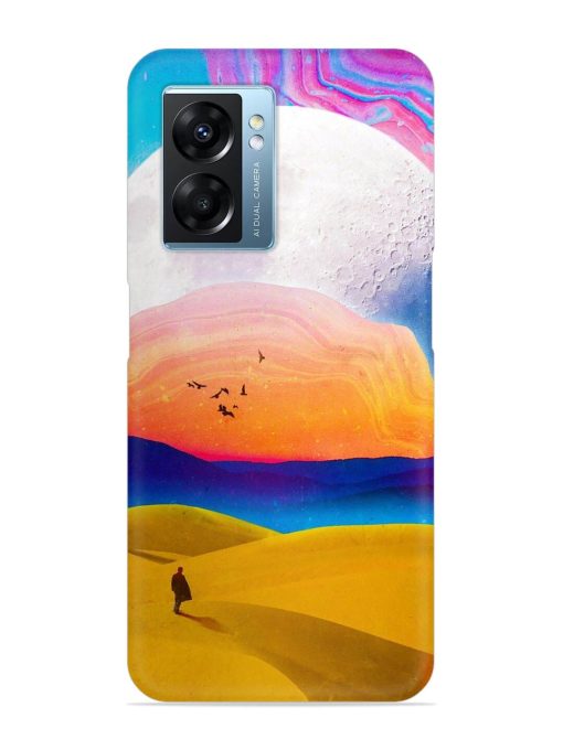 Sandy Desert Snap Case for Oppo K10 (5G) Zapvi