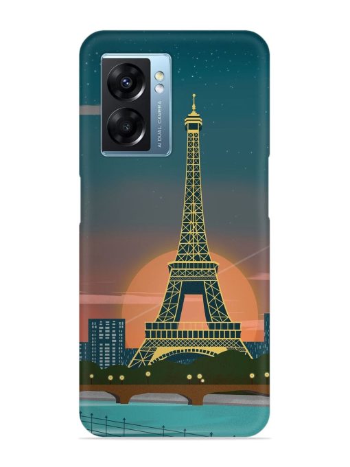 Scenery Architecture France Paris Snap Case for Oppo K10 (5G) Zapvi