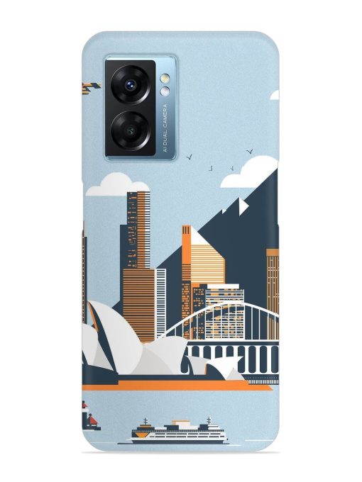 Sydney Opera Landscape Snap Case for Oppo K10 (5G) Zapvi