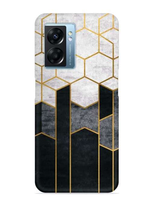 Cube Marble Art Snap Case for Oppo K10 (5G) Zapvi