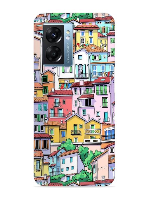 Europe Old Town Snap Case for Oppo K10 (5G) Zapvi