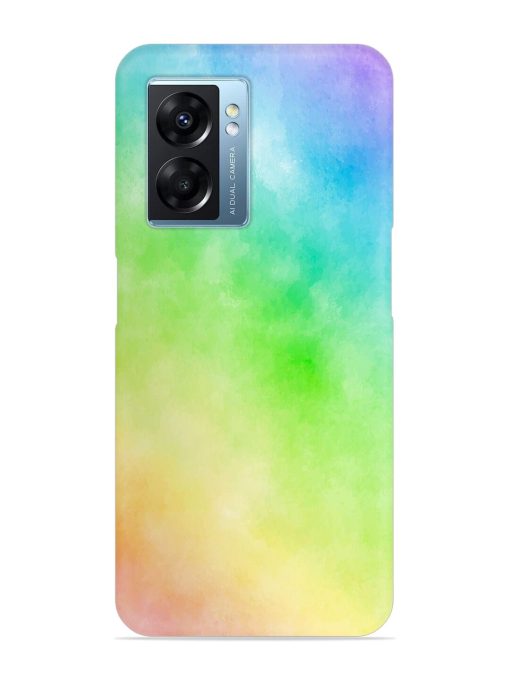 Watercolor Mixture Snap Case for Oppo K10 (5G) Zapvi