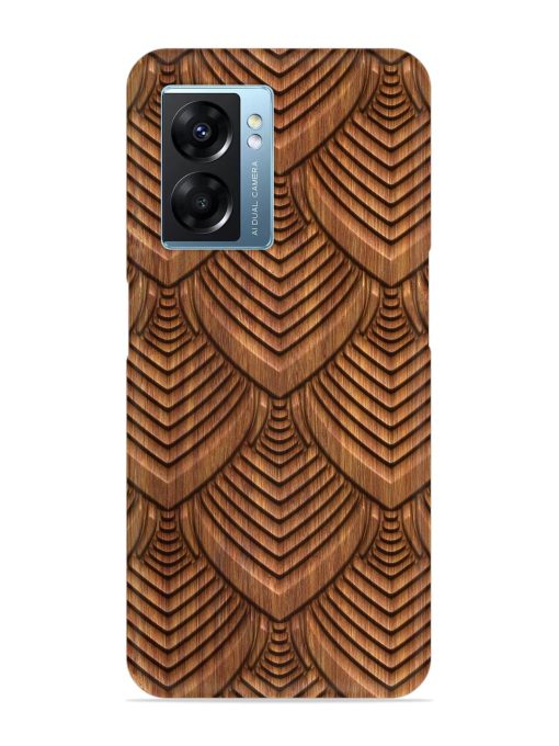 Carved Pattern On Snap Case for Oppo K10 (5G) Zapvi