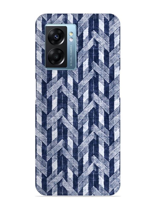 Abstract Herringbone Motif Snap Case for Oppo K10 (5G) Zapvi