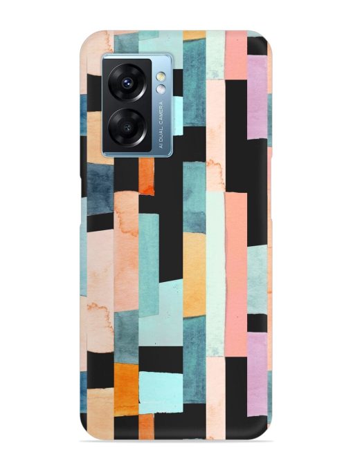 Geometric Seamless Pattern Snap Case for Oppo K10 (5G)