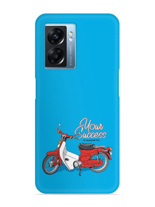 Motorcycles Image Vector Snap Case for Oppo K10 (5G)