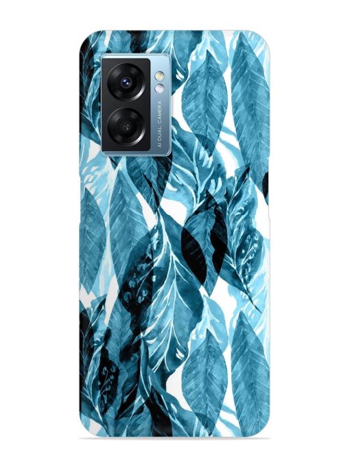 Leaves Pattern Jungle Snap Case for Oppo K10 (5G) Zapvi