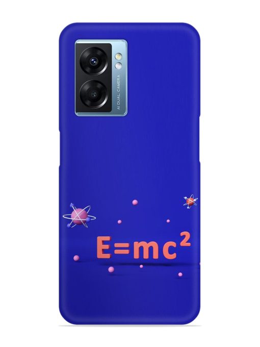 Formula Relativity Equation Snap Case for Oppo K10 (5G) Zapvi