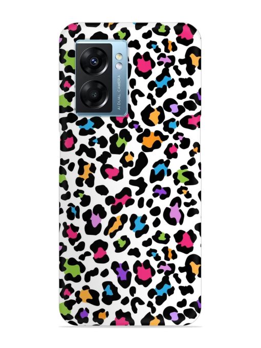 Seamless Leopard Pattern Snap Case for Oppo K10 (5G) Zapvi