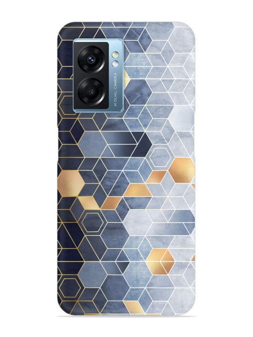 Geometric Abstraction Hexagons Snap Case for Oppo K10 (5G)