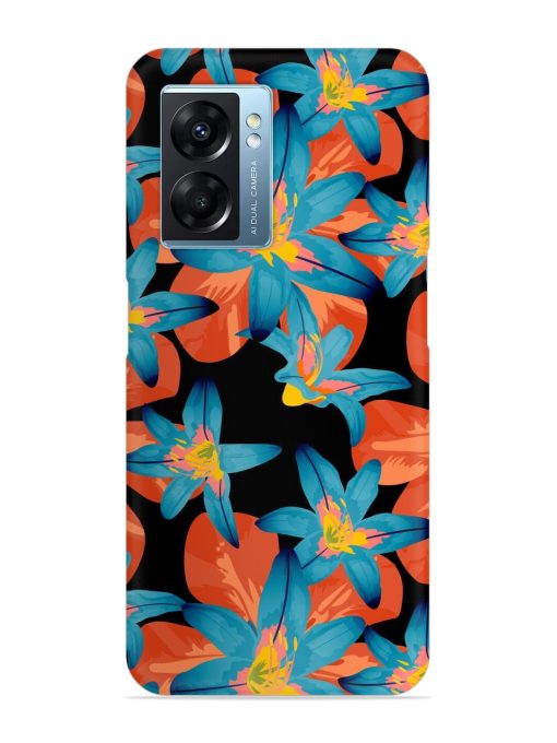 Philippine Flowers Seamless Snap Case for Oppo K10 (5G) Zapvi