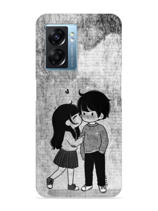 Couple Love Highlights Snap Case for Oppo K10 (5G) Zapvi