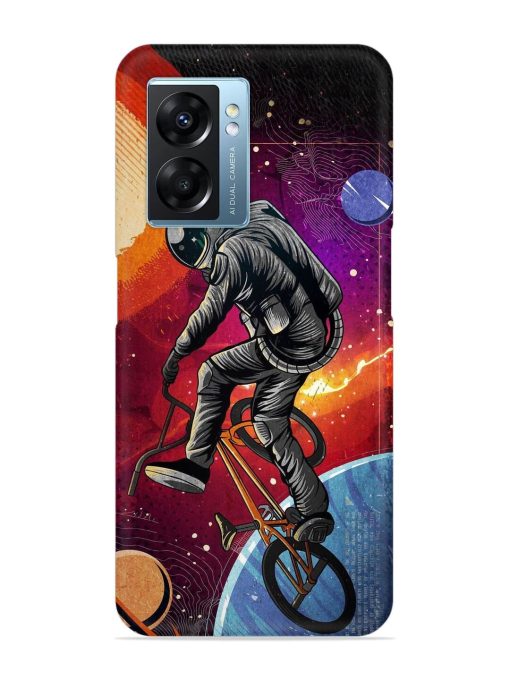 Super Eclipse Bmx Bike Snap Case for Oppo K10 (5G) Zapvi