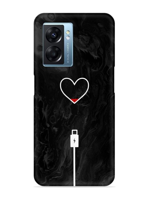 Heart Charging Vector Snap Case for Oppo K10 (5G) Zapvi