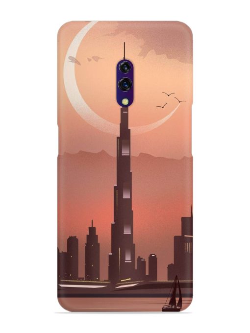 Landmark Burj Khalifa Snap Case for Oppo K3 Zapvi