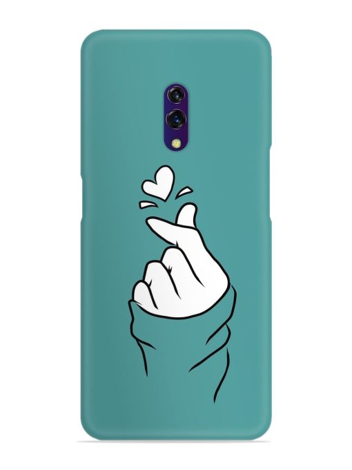 Korean Heart Sign Art Snap Case for Oppo K3