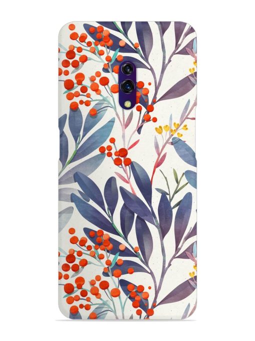 Seamless Floral Pattern Snap Case for Oppo K3