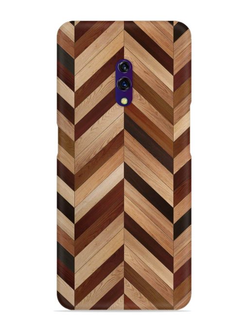 Seamless Wood Parquet Snap Case for Oppo K3 Zapvi