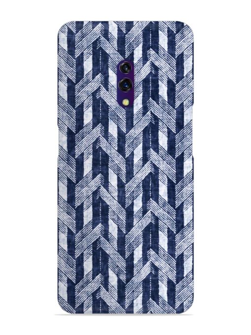 Abstract Herringbone Motif Snap Case for Oppo K3 Zapvi