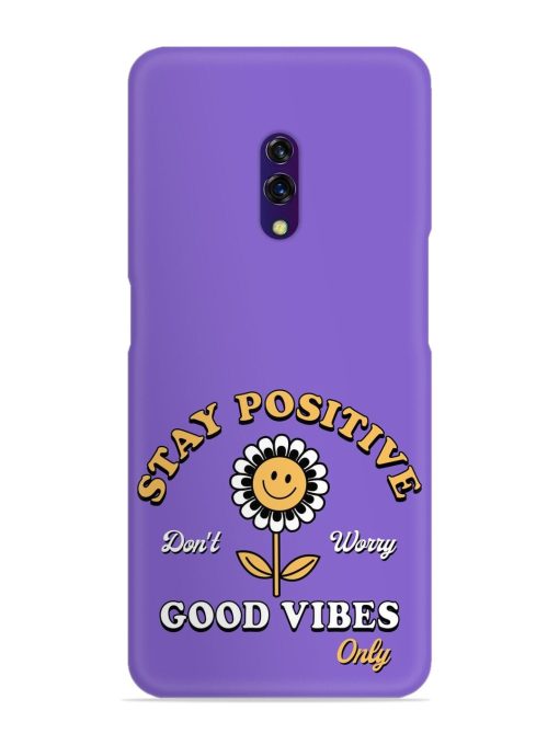 Retro Positive Flower Snap Case for Oppo K3