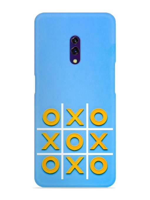 Yellow Plastic Crosses Snap Case for Oppo K3