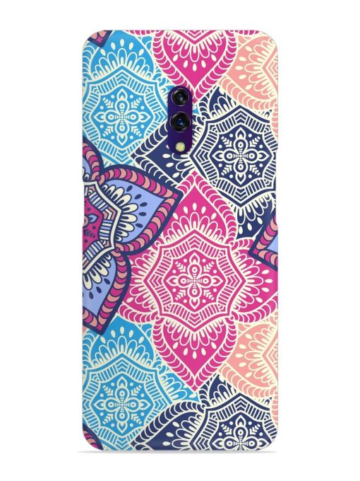 Ethnic Floral Seamless Snap Case for Oppo K3 Zapvi