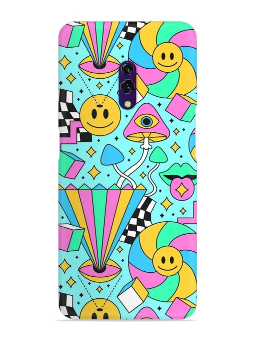 Trippy Rainbow 60S Snap Case for Oppo K3