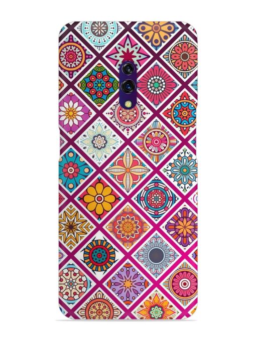 Seamless Tile Pattern Snap Case for Oppo K3 Zapvi