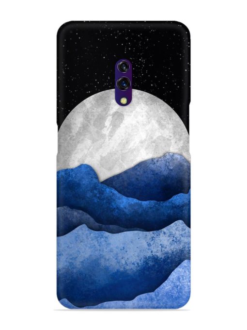 Full Moon Mountain Vector Snap Case for Oppo K3