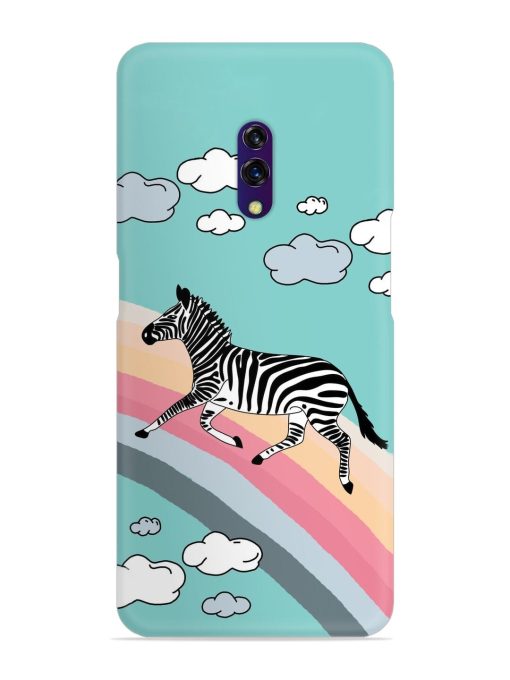 Running Zebra Snap Case for Oppo K3 Zapvi