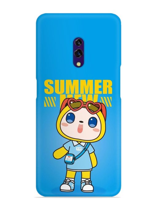 Summer Mew Cartoon Snap Case for Oppo K3 Zapvi