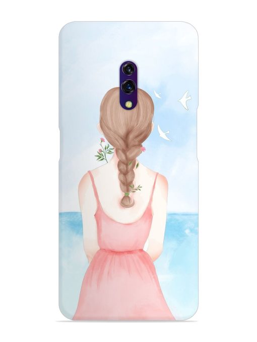 Watercolor Girl Vector Snap Case for Oppo K3