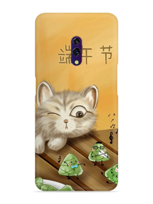 Cat Scorpion Dancing Snap Case for Oppo K3 Zapvi