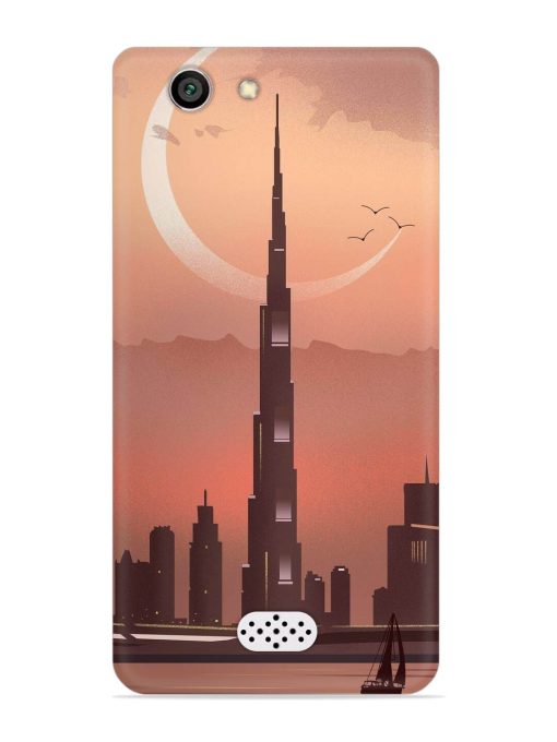 Landmark Burj Khalifa Snap Case for Oppo Neo 5 Zapvi