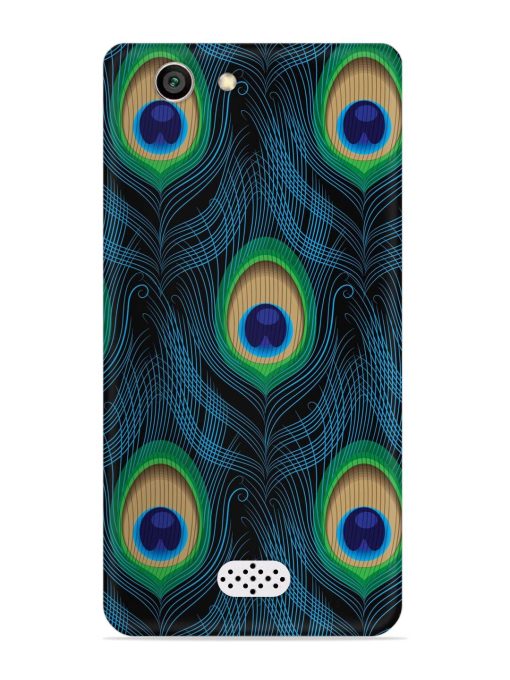 Seamless Pattern Peacock Snap Case for Oppo Neo 5